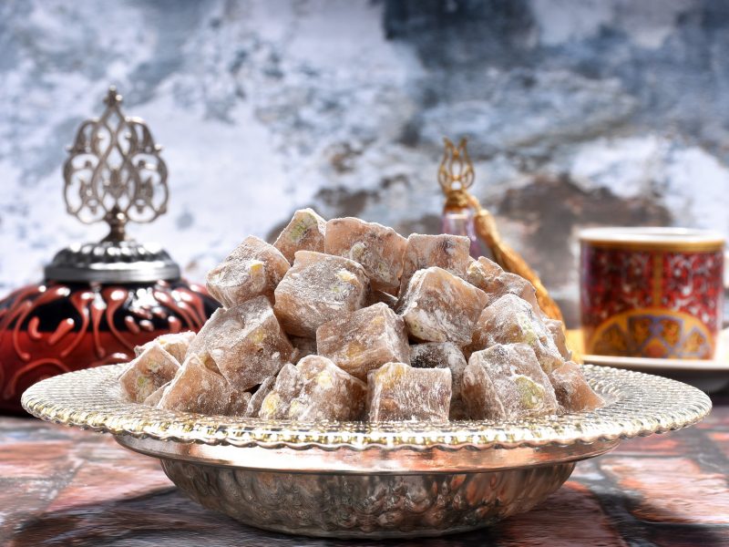 Antep Fıstıklı Kuş Lokumu Pudralı